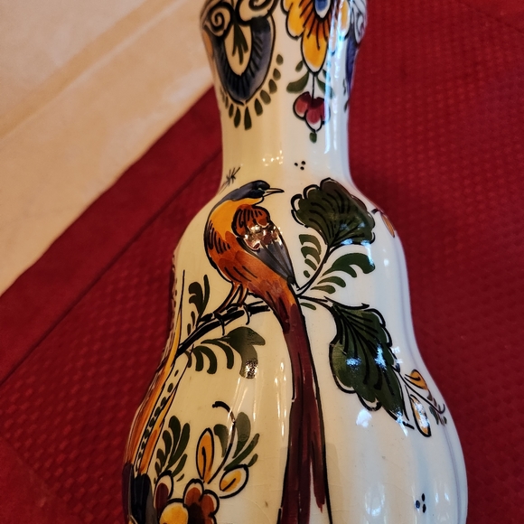 Hand painted vase - Picture 3 of 7